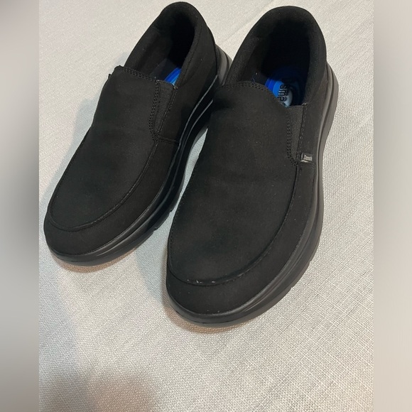 Men’s Dsmand Orthopedic Slip On Arch Support Canvas Shoes Lightweight Black 10 main image 4